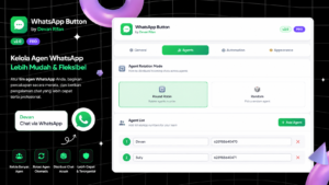 Floating Button Whatsapp Multiple Agents